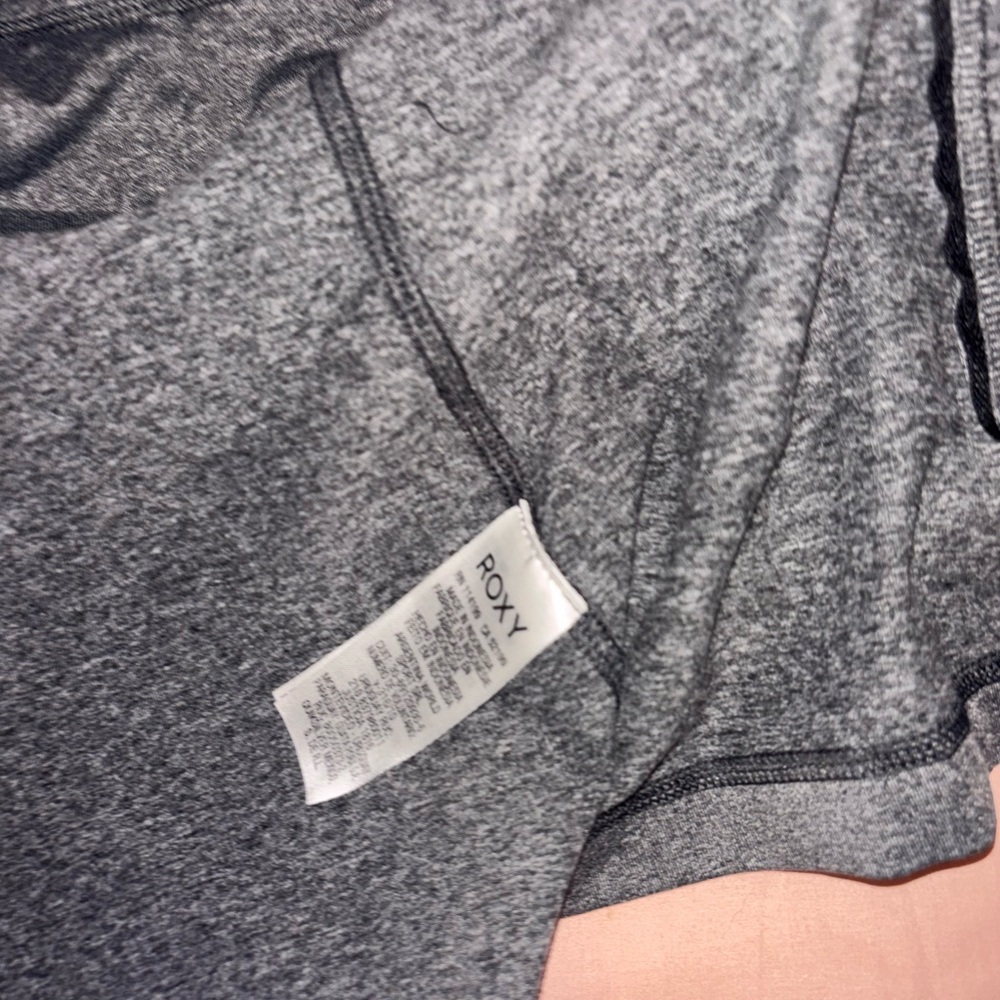 Roxy Gray Full-Zip Utility Jacket - image 3